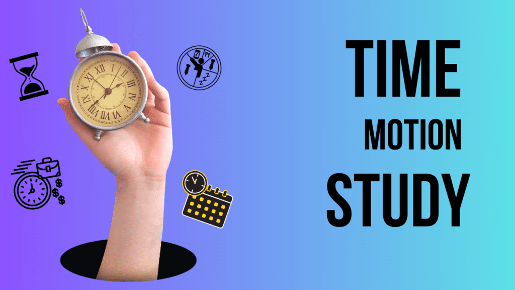 Work Standardisation using TMS(Time Motion Study)